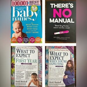 4 baby maternity pregnancy books